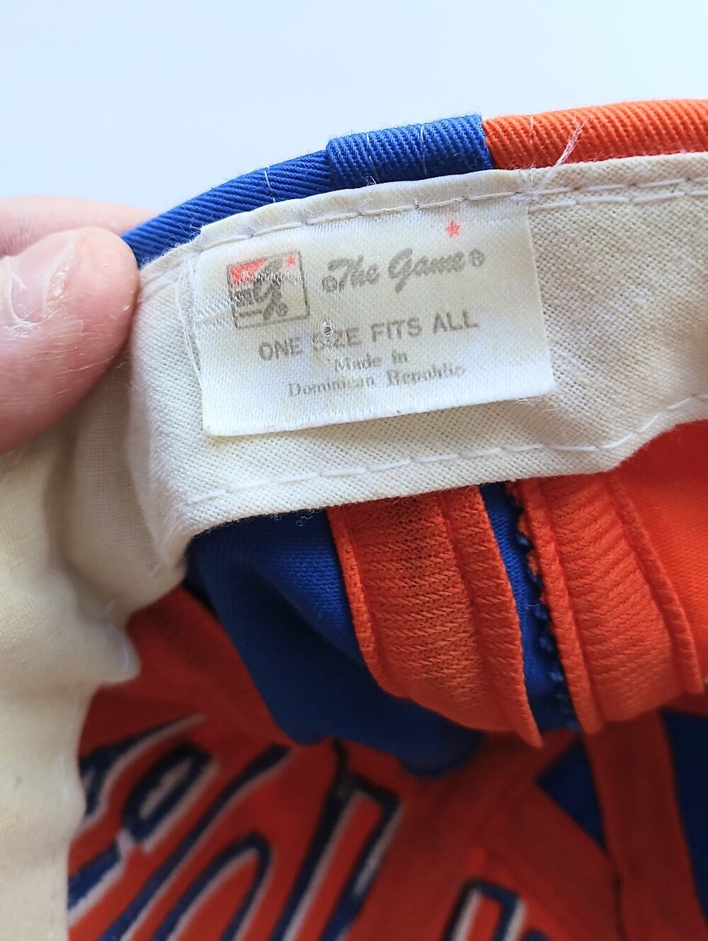 VTG 90s The Game New York Knicks Big Font Hat - Picture 5 of 13